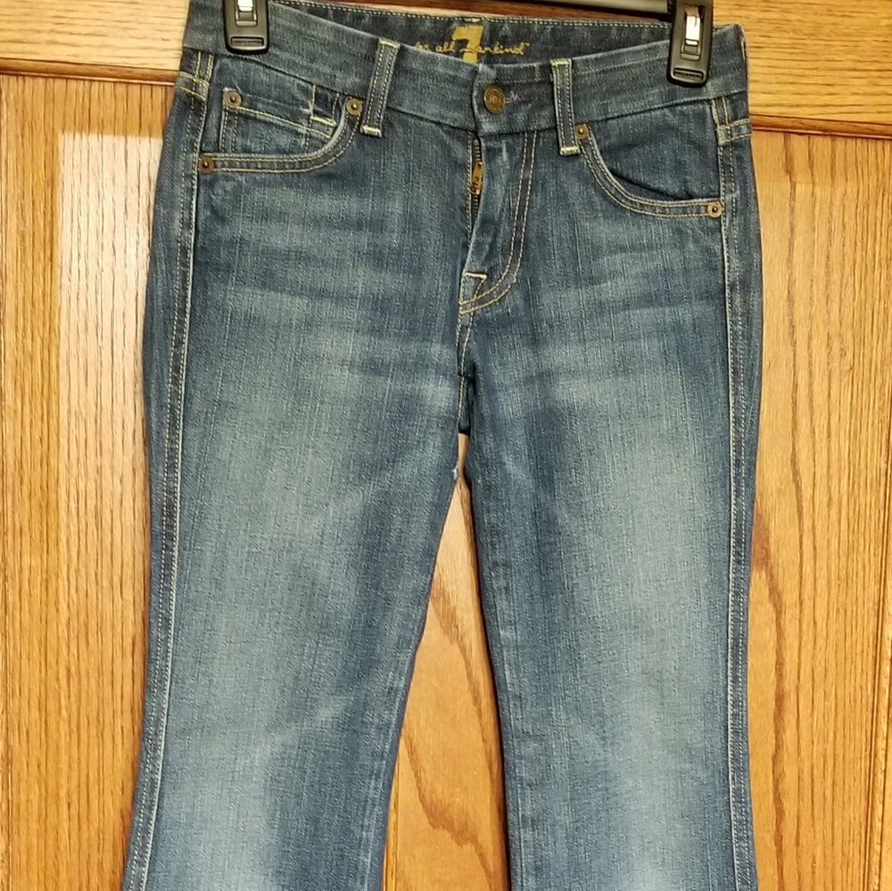 7 For All Mankind Slim Boot-Cut Jeans - Picture 4 of 9